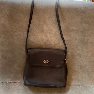 Vintage Coach Tango Brown Shoulder Crossbody 9049